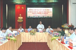 Phó Thủ tướng Nguyễn Xuân Phúc thăm và làm việc tại Nghệ An 